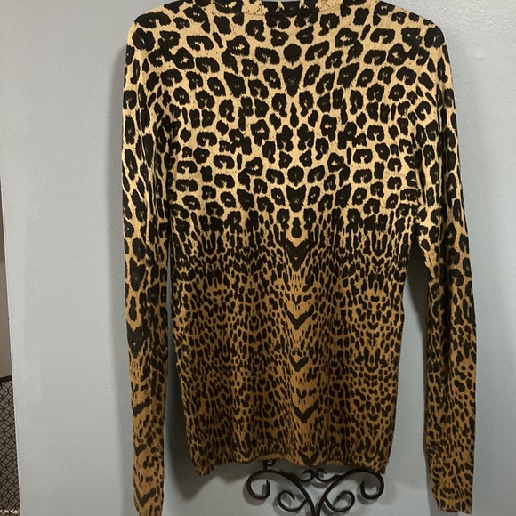 Buffalo David Bitton tan with black spots sweater - Picture 2 of 4